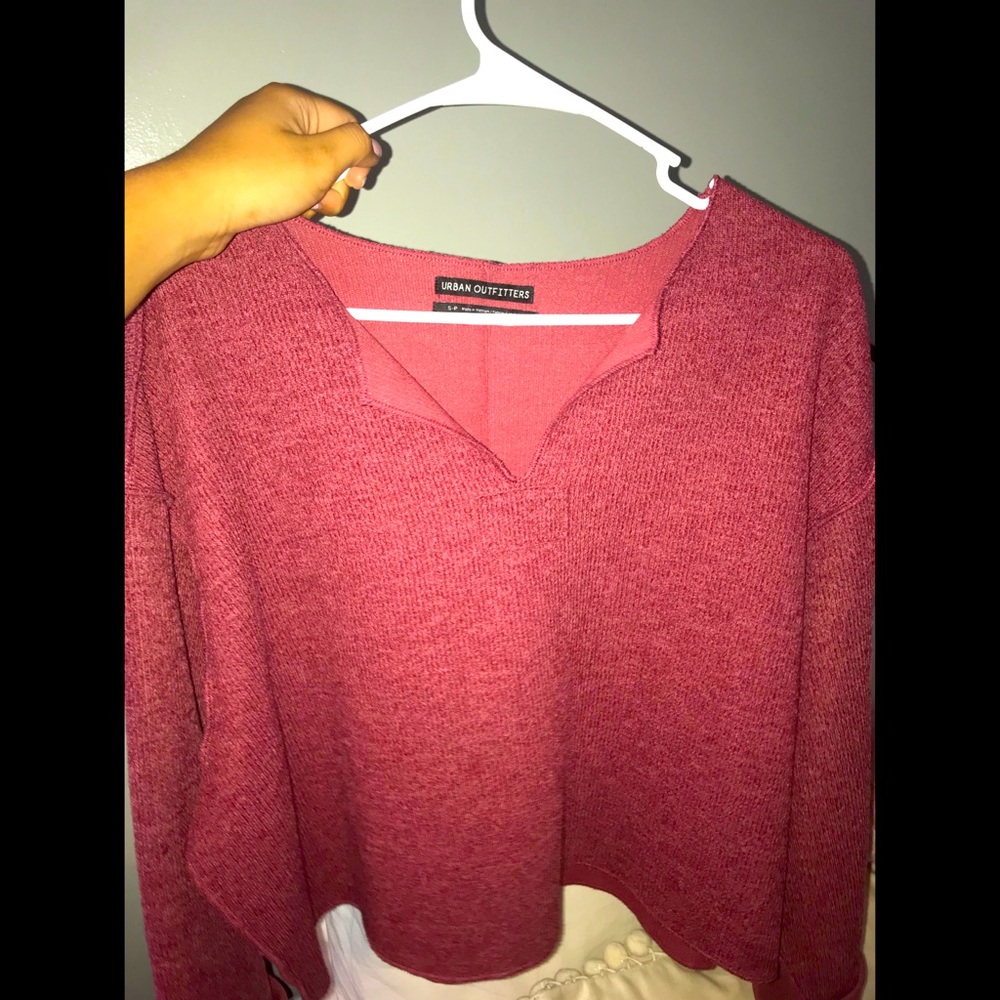 Urban Outfitters Burgandy Pullover